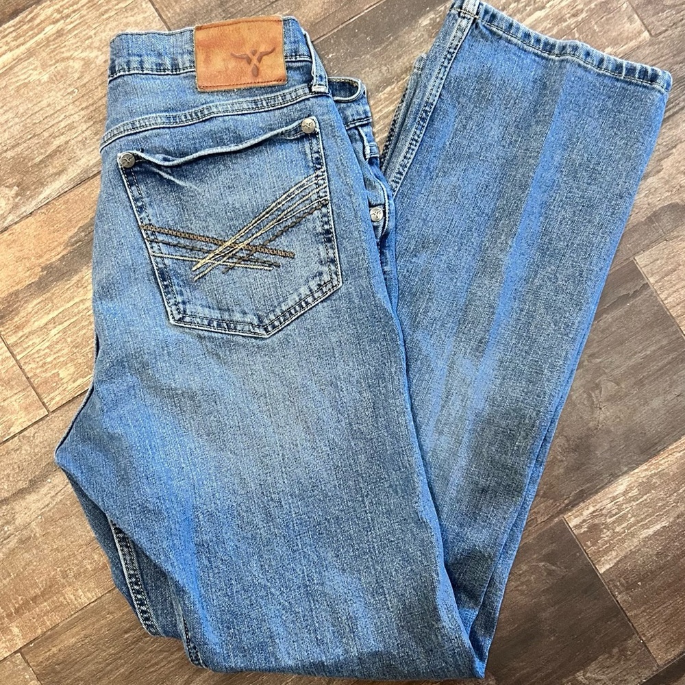 Wrangler 20X Men's Straight Blue Jeans